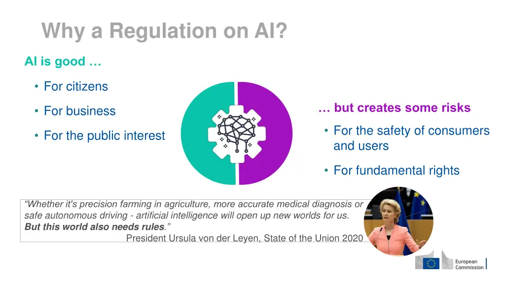 why a regulation on ai