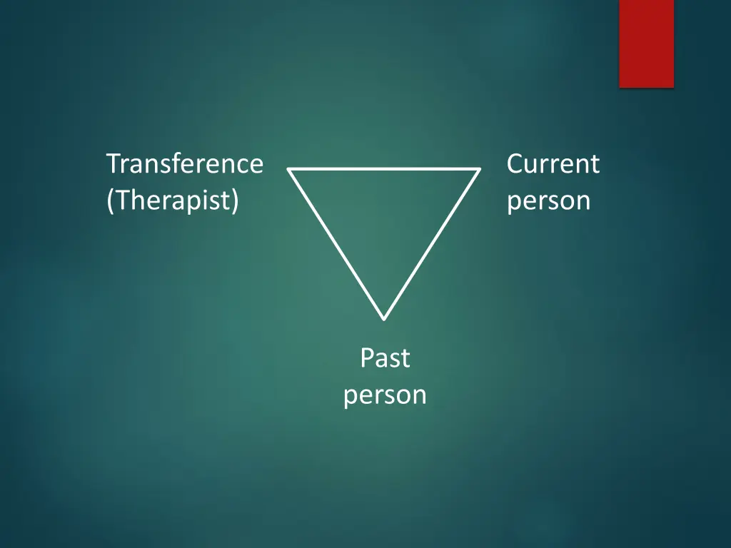transference therapist