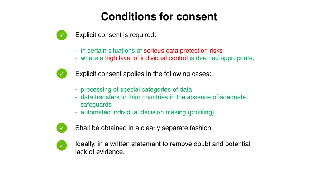 conditions for consent 1