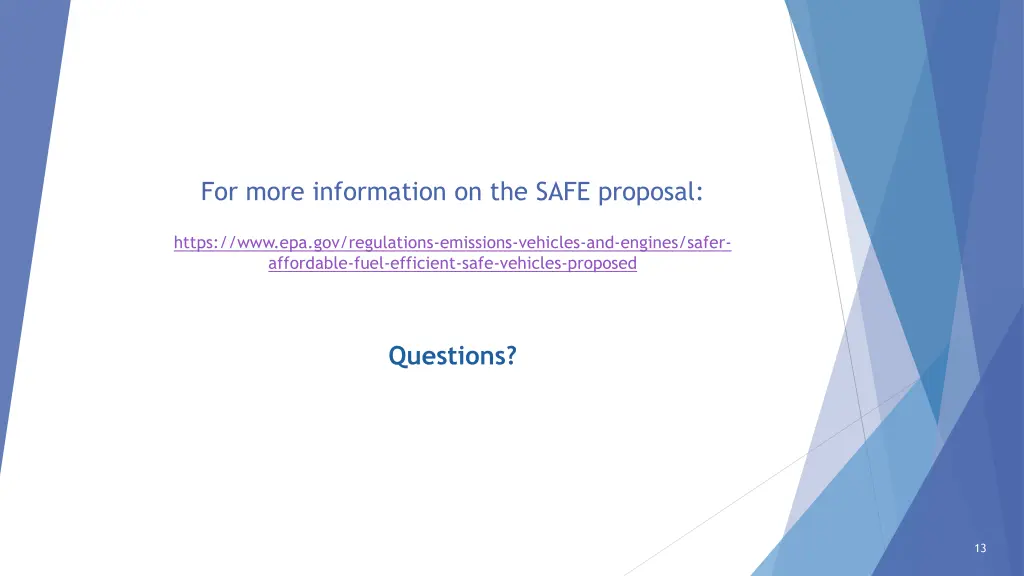 for more information on the safe proposal