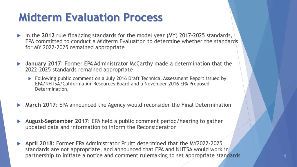 midterm evaluation process