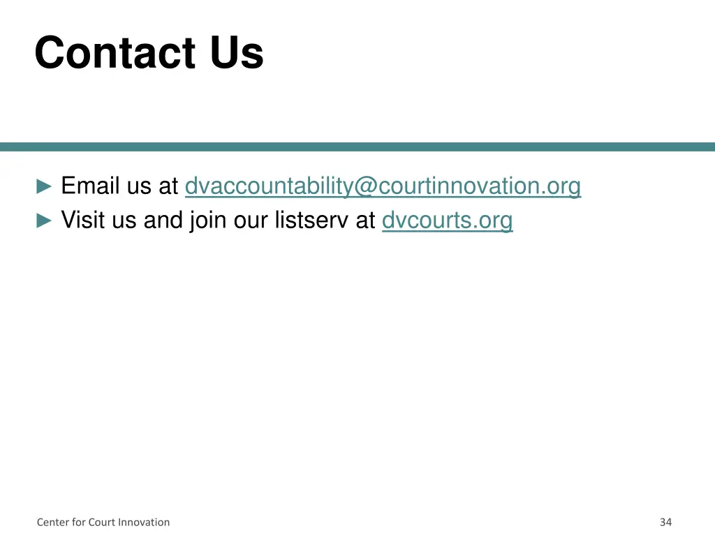 contact us