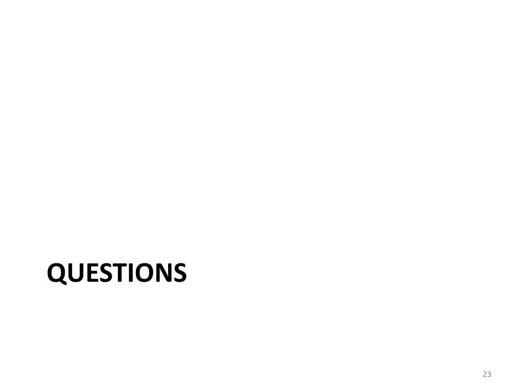 questions