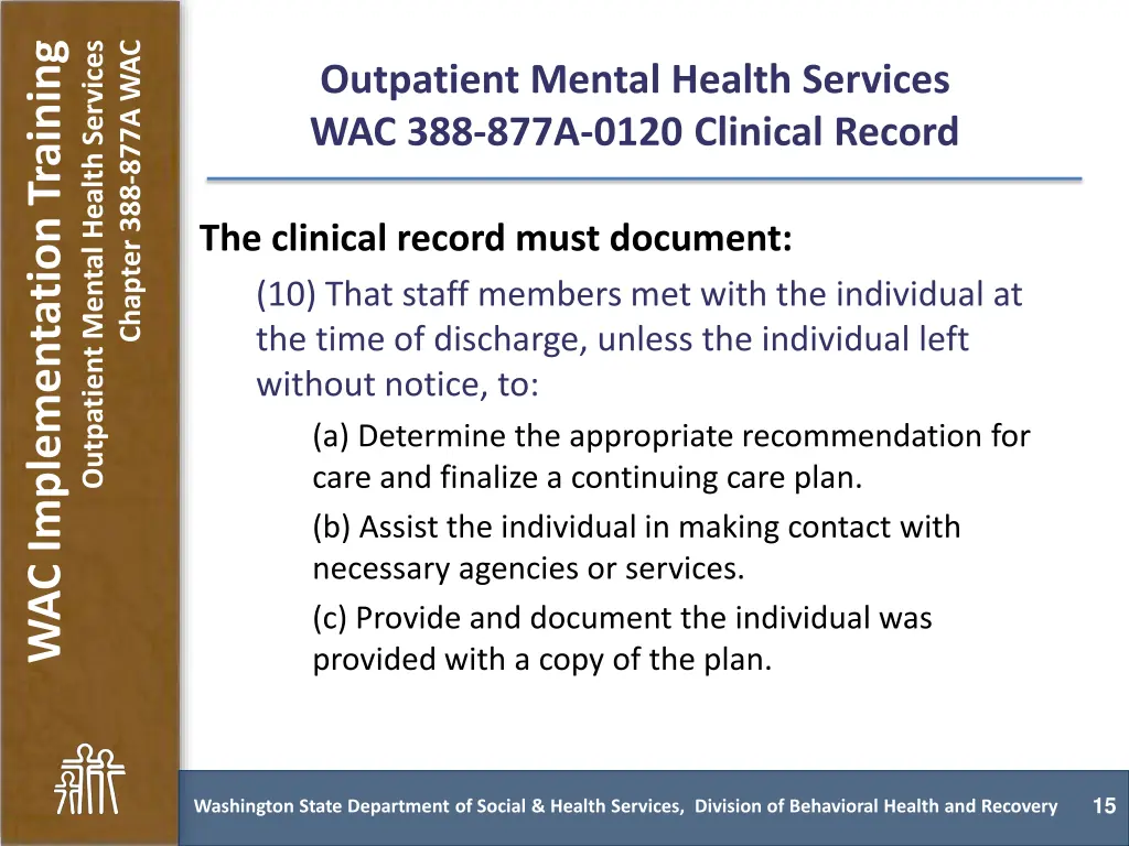 outpatient mental health services 14