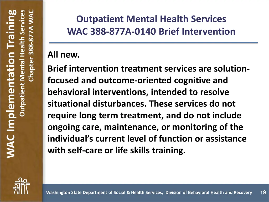 outpatient mental health services 18