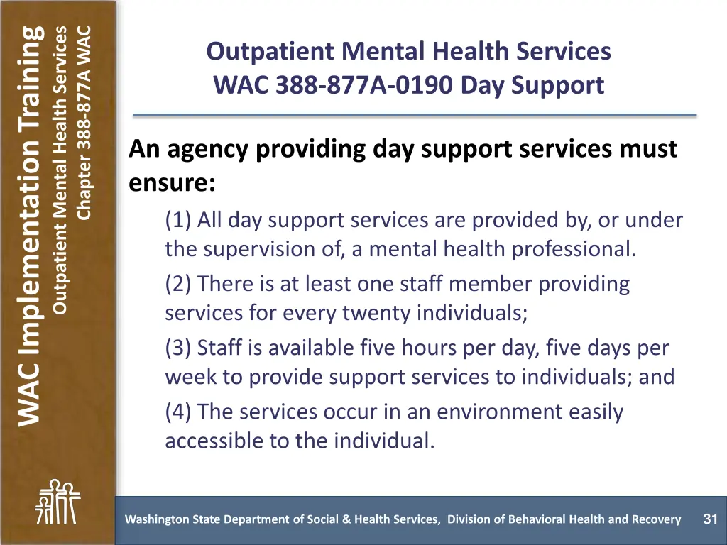 outpatient mental health services 30