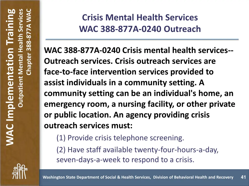 outpatient mental health services 40