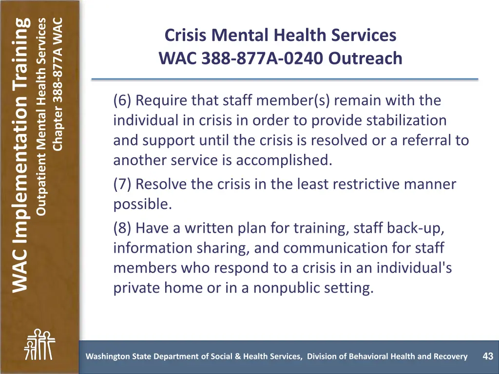 outpatient mental health services 42