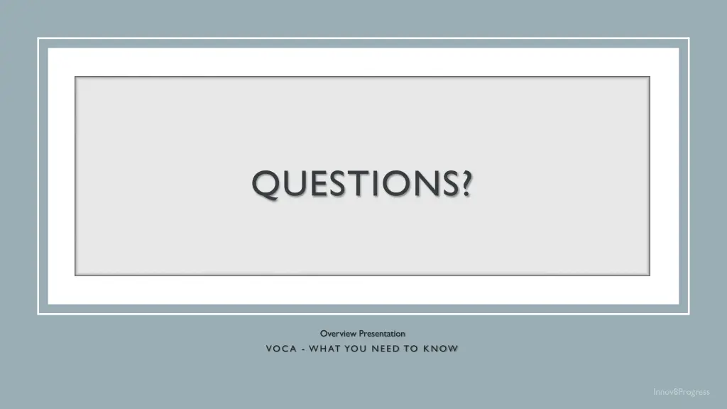 questions