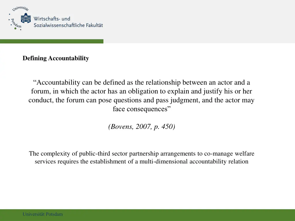defining accountability
