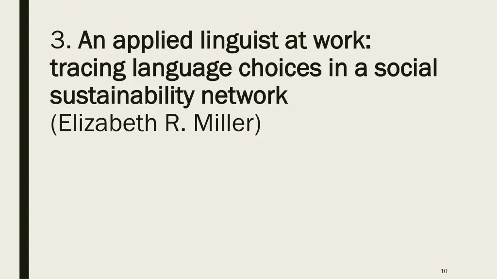 3 an applied linguist at work an applied linguist