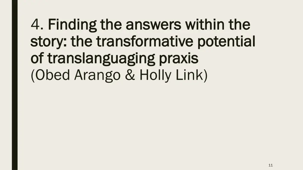 4 finding the answers within the finding