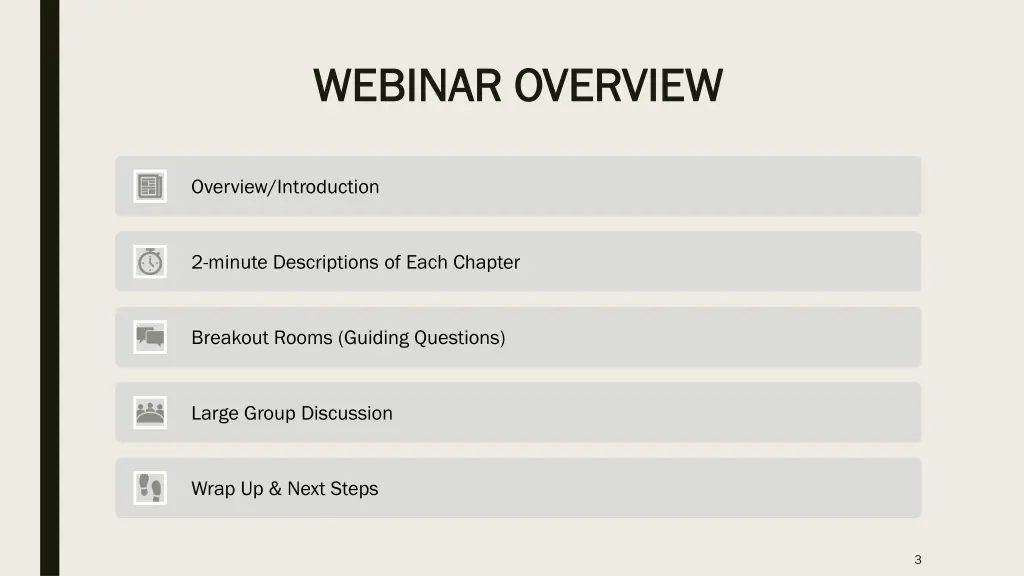 webinar overview webinar overview