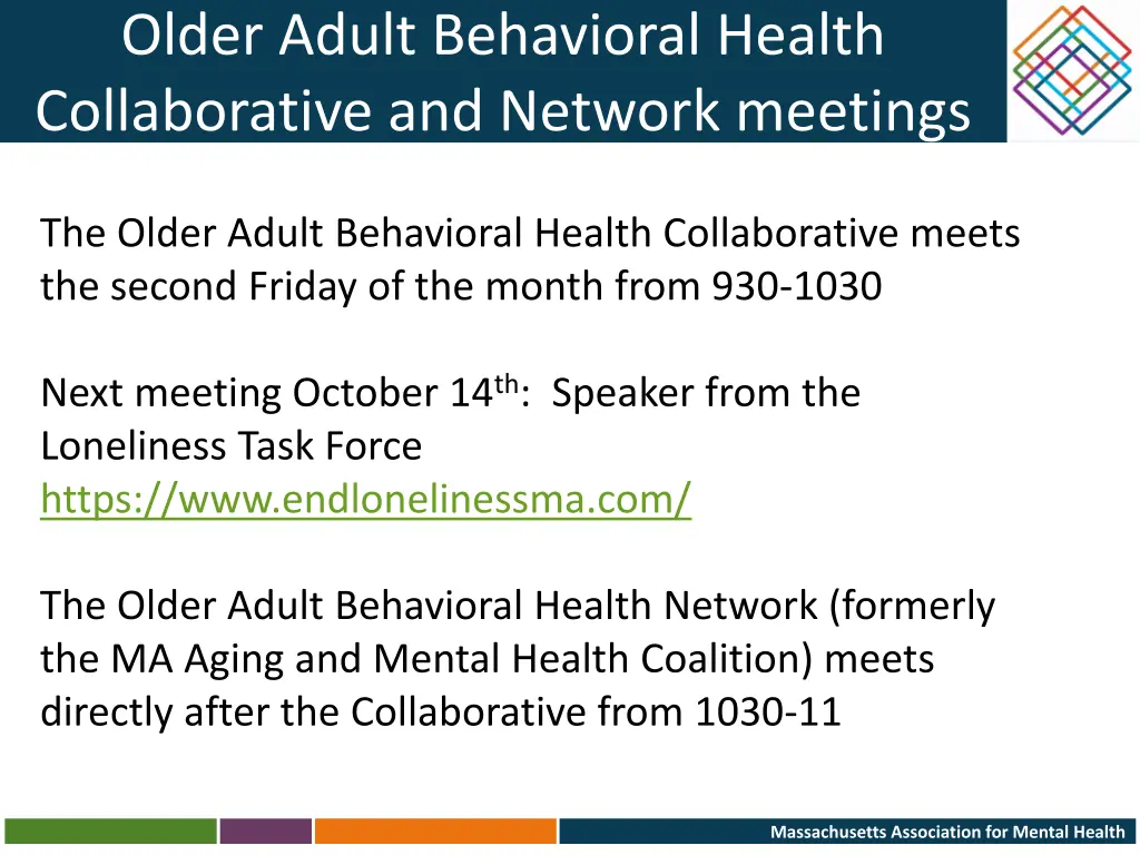 older adult behavioral health collaborative