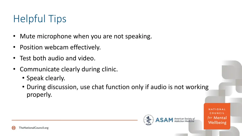 helpful tips