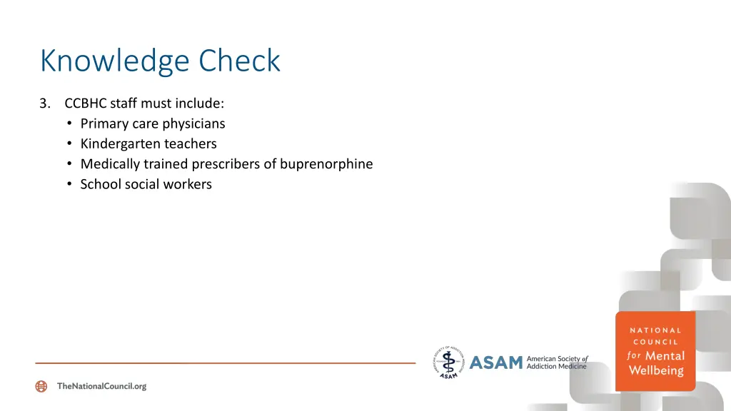 knowledge check 2
