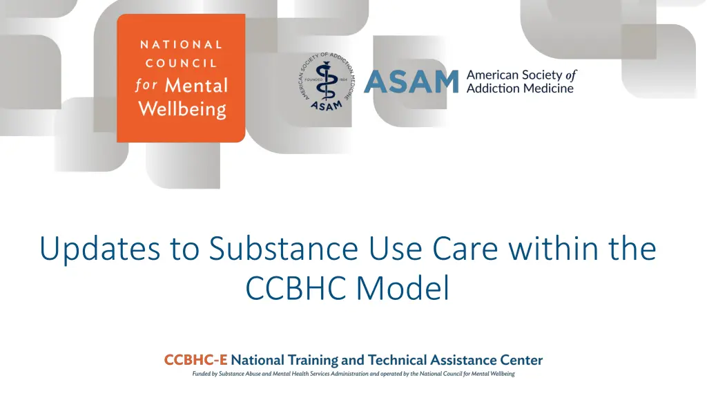 updates to substance use care within the ccbhc 1