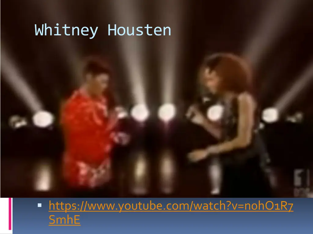 whitney housten