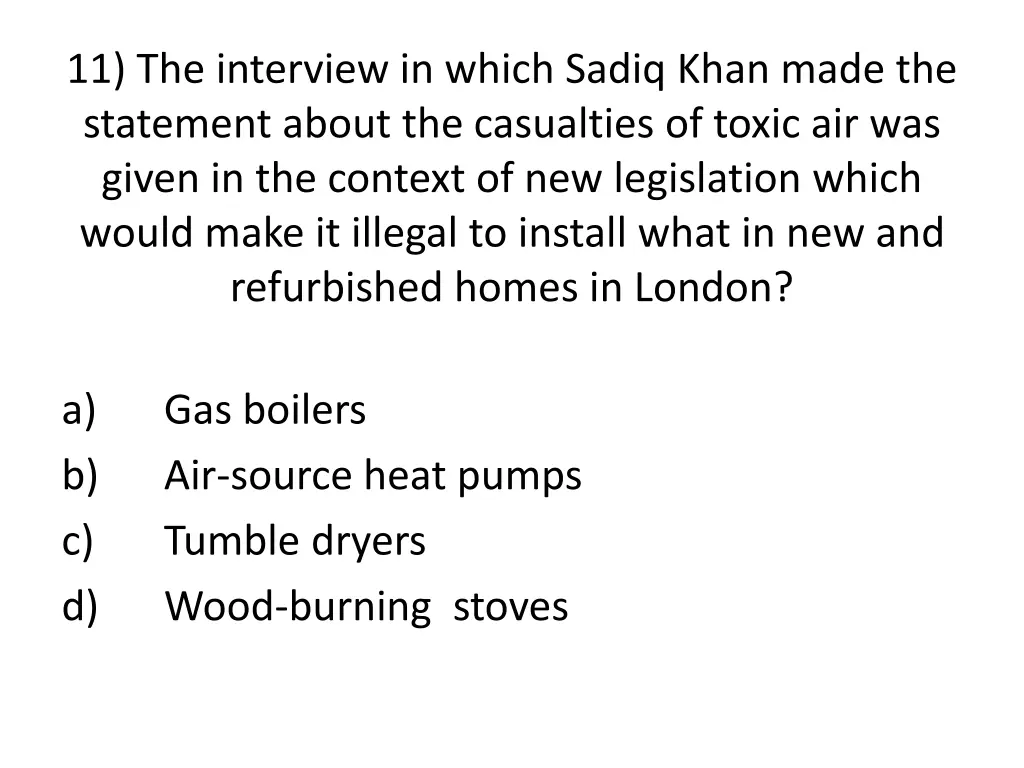11 the interview in which sadiq khan made