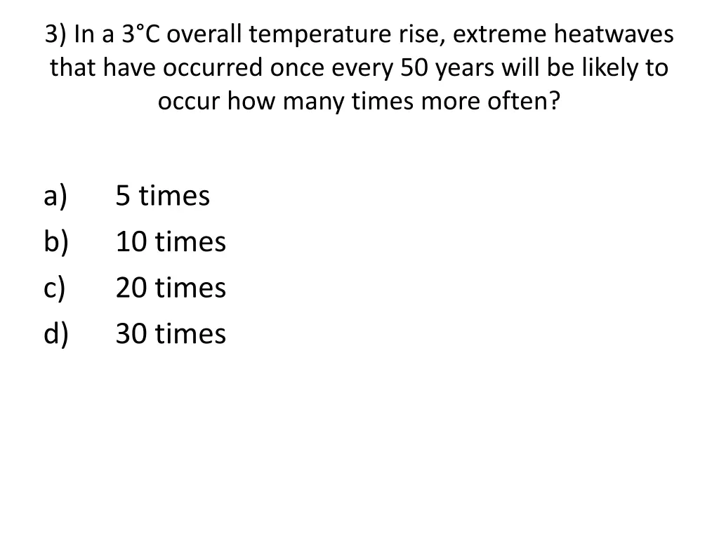 3 in a 3 c overall temperature rise extreme