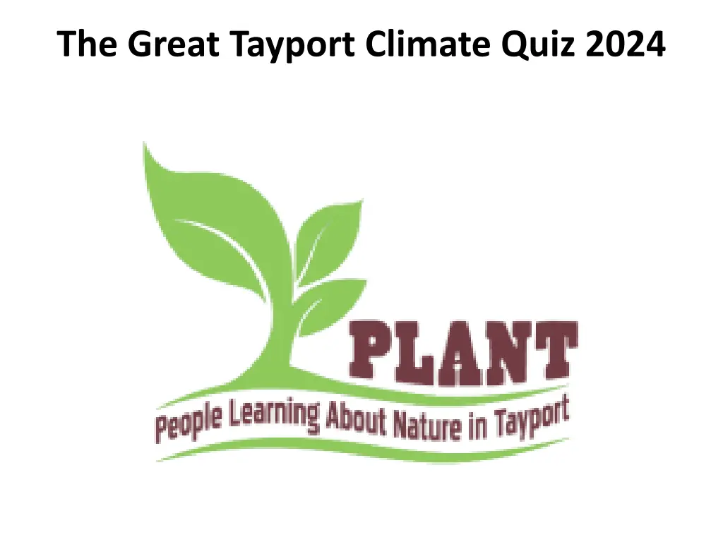 the great tayport climate quiz 2024 8