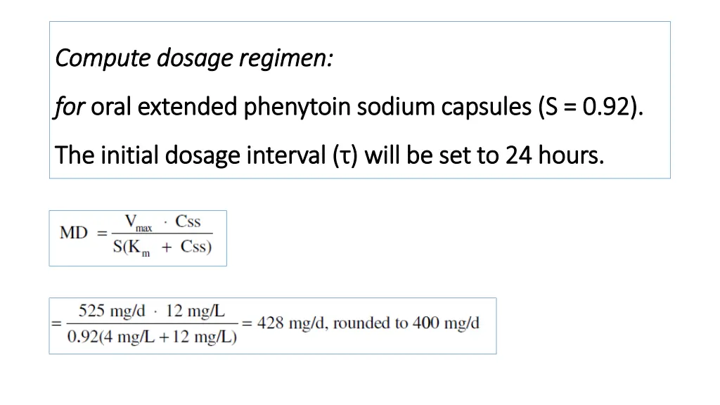 compute dosage compute dosage regimen