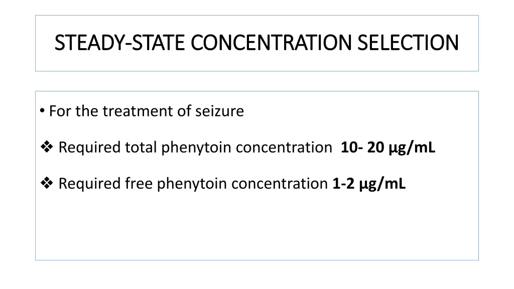 steady steady state