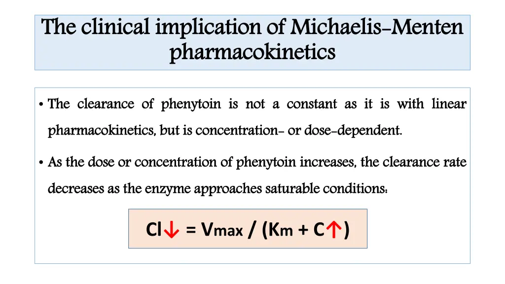 the clinical implication of