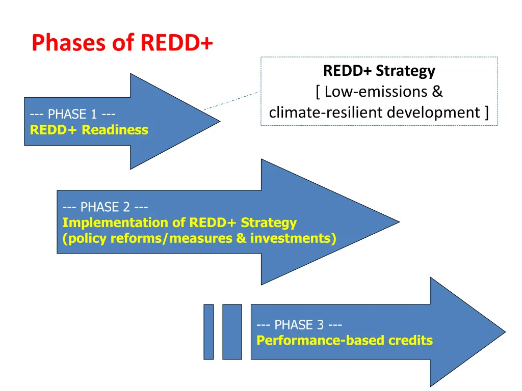 phases of redd
