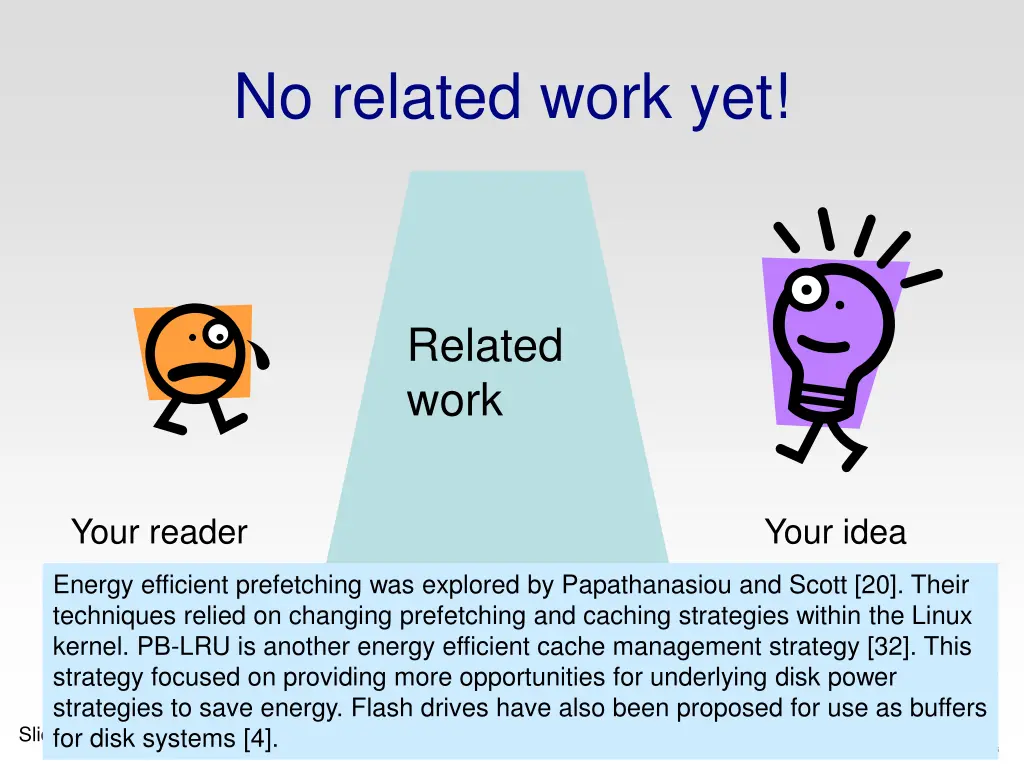no related work yet