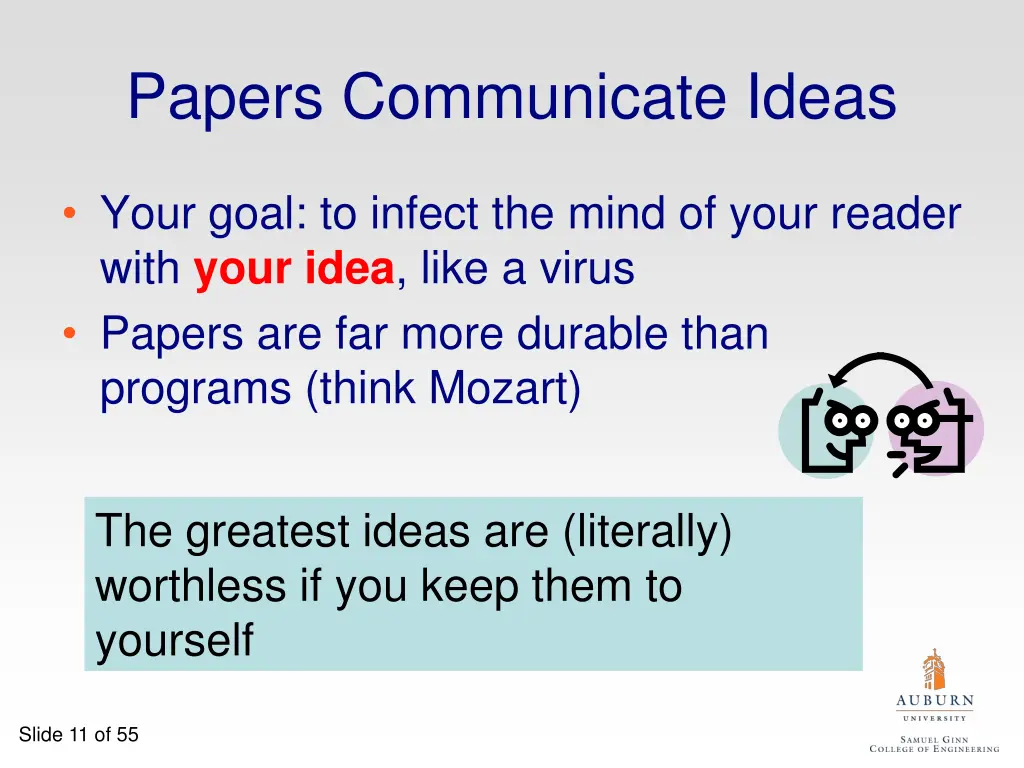 papers communicate ideas
