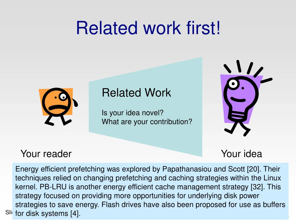 related work first