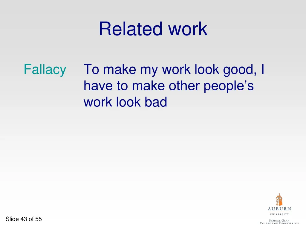 related work