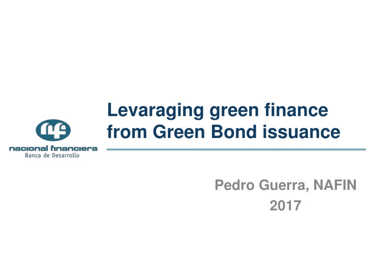 levaraging green finance from green bond issuance
