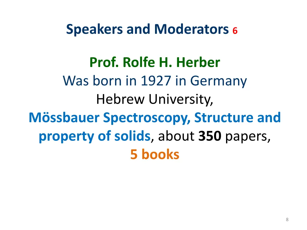 speakers and moderators 6