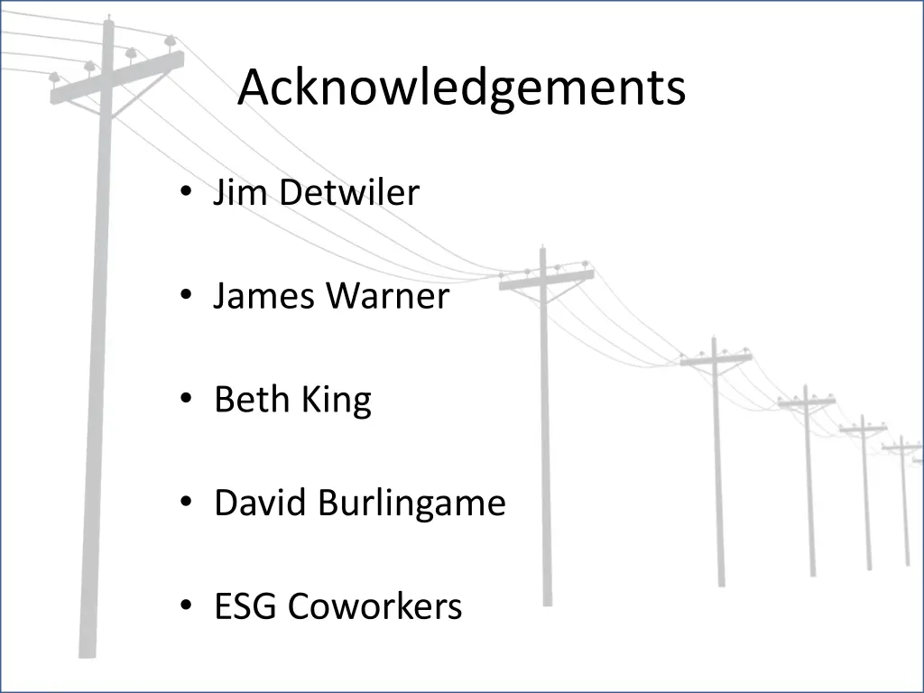 acknowledgements