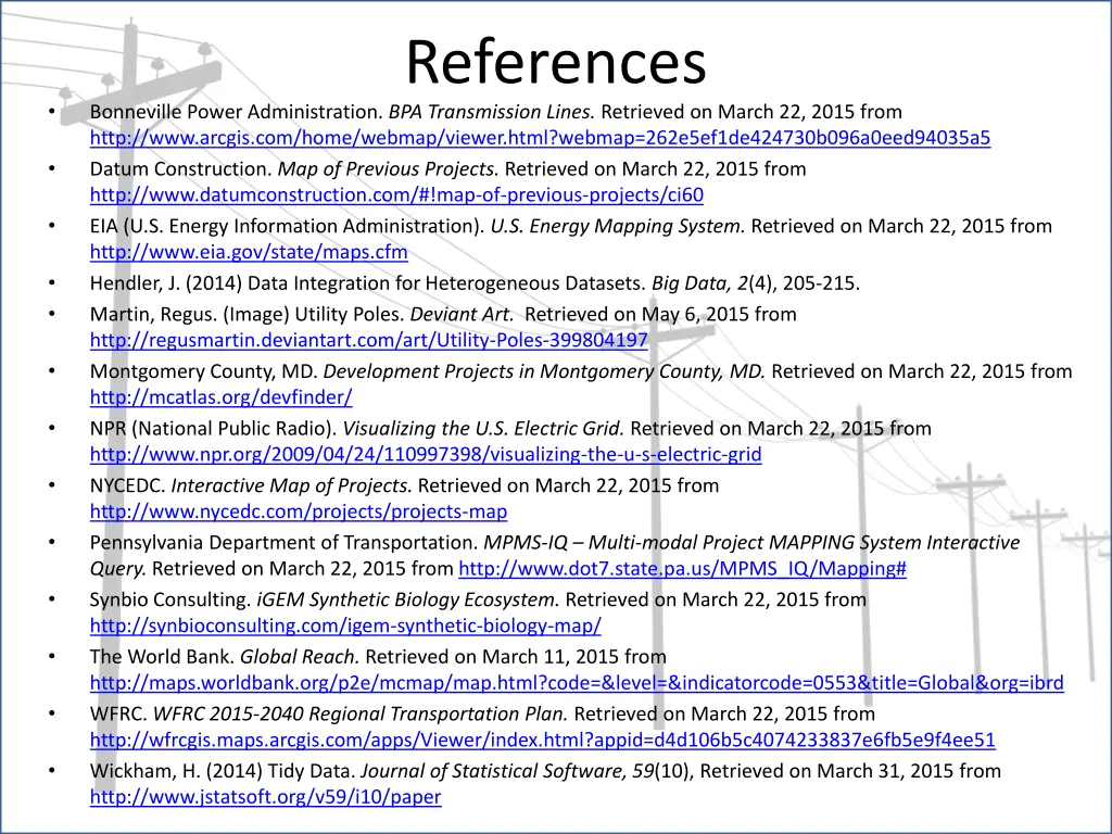 references