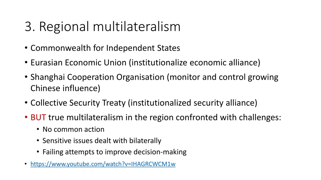 3 regional multilateralism