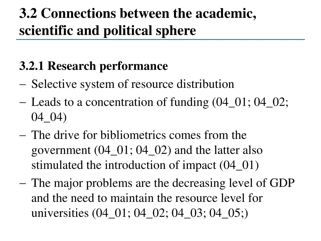 3 2 connections between the academic scientific 1