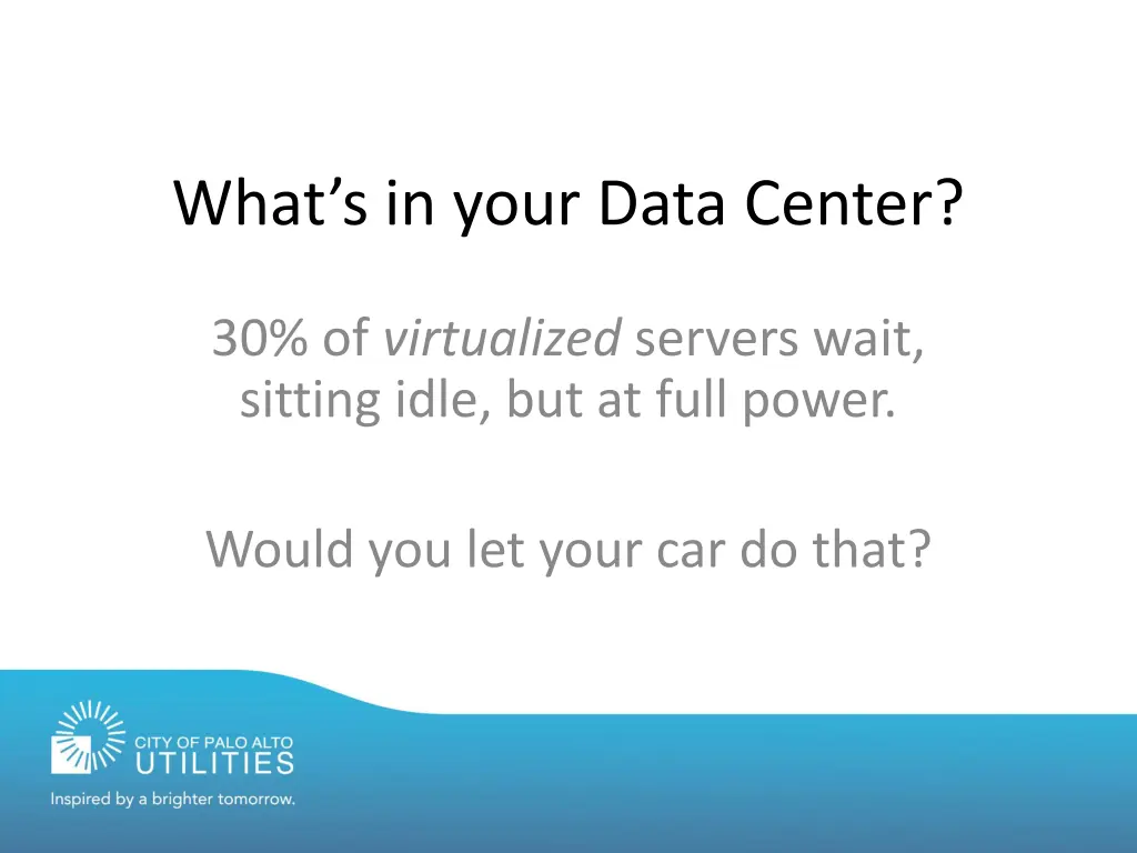 what s in your data center