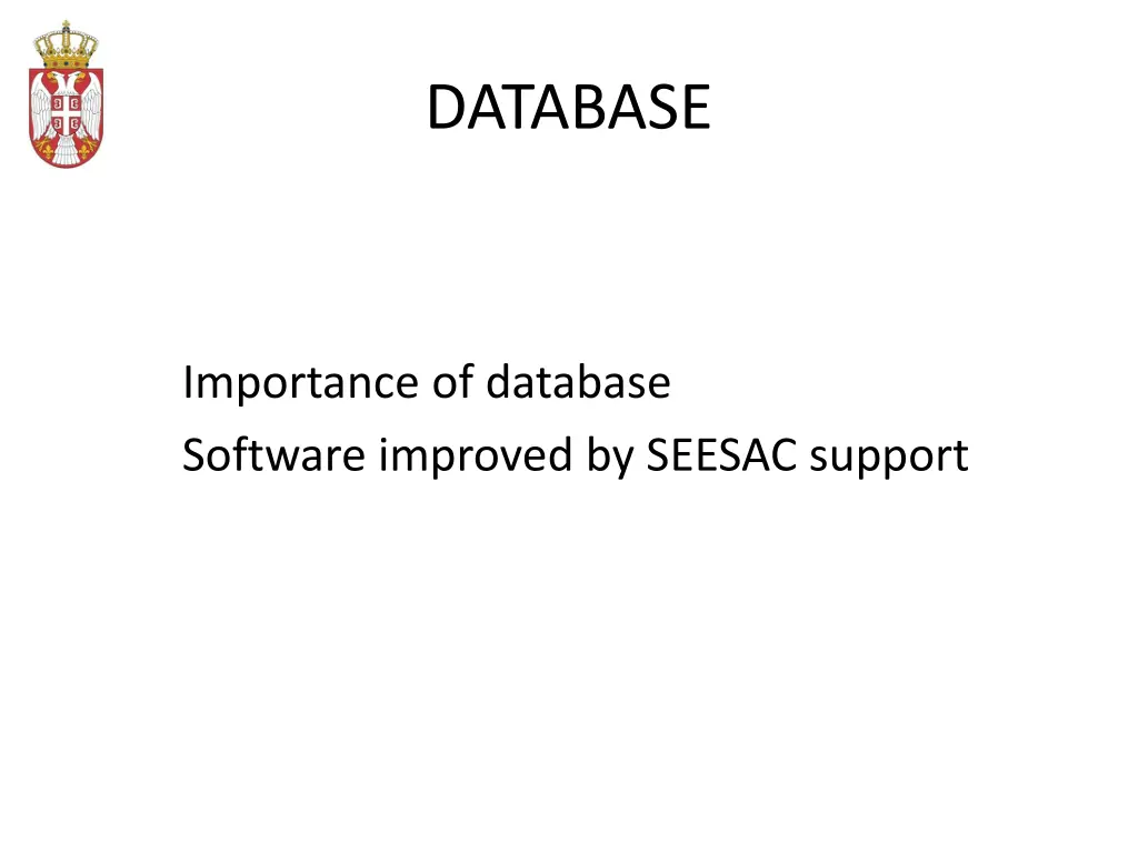 database