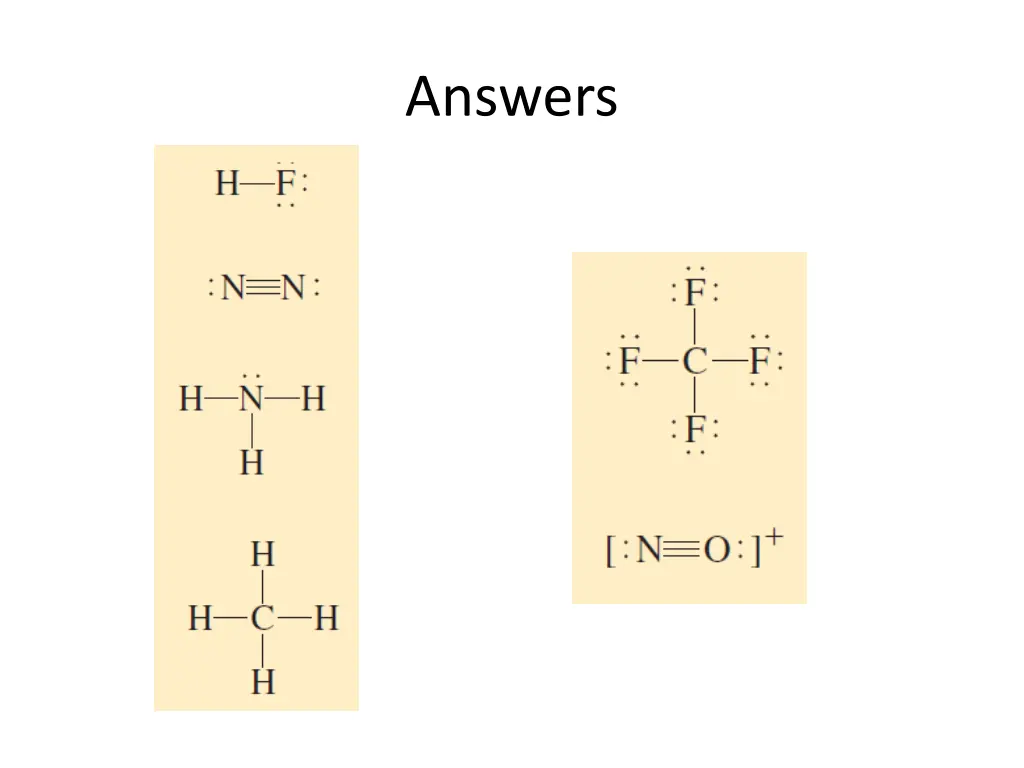 answers