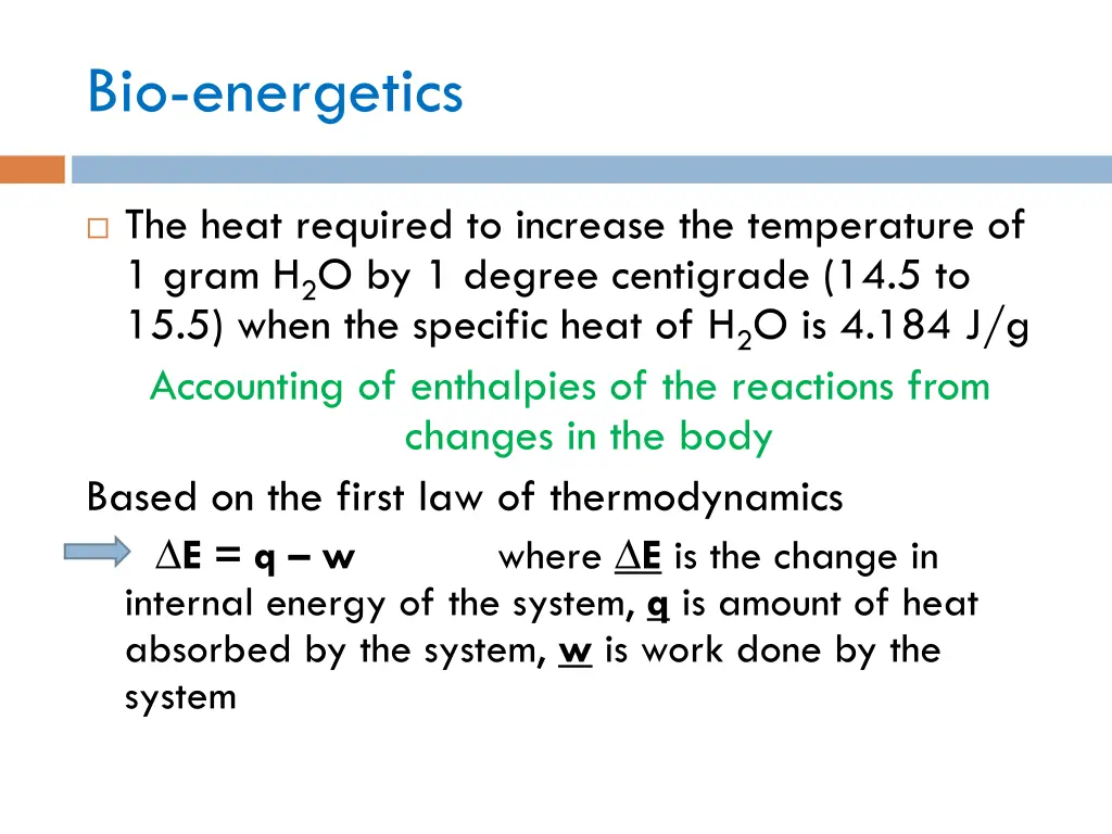 bio energetics 1