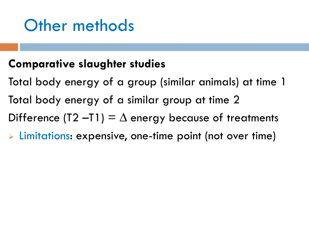 other methods