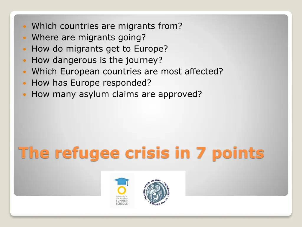 which countries are migrants from where