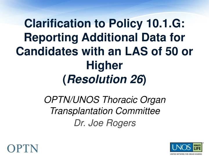 clarification to policy 10 1 g reporting