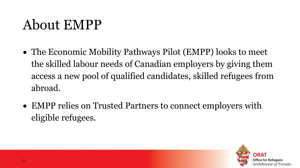 about empp