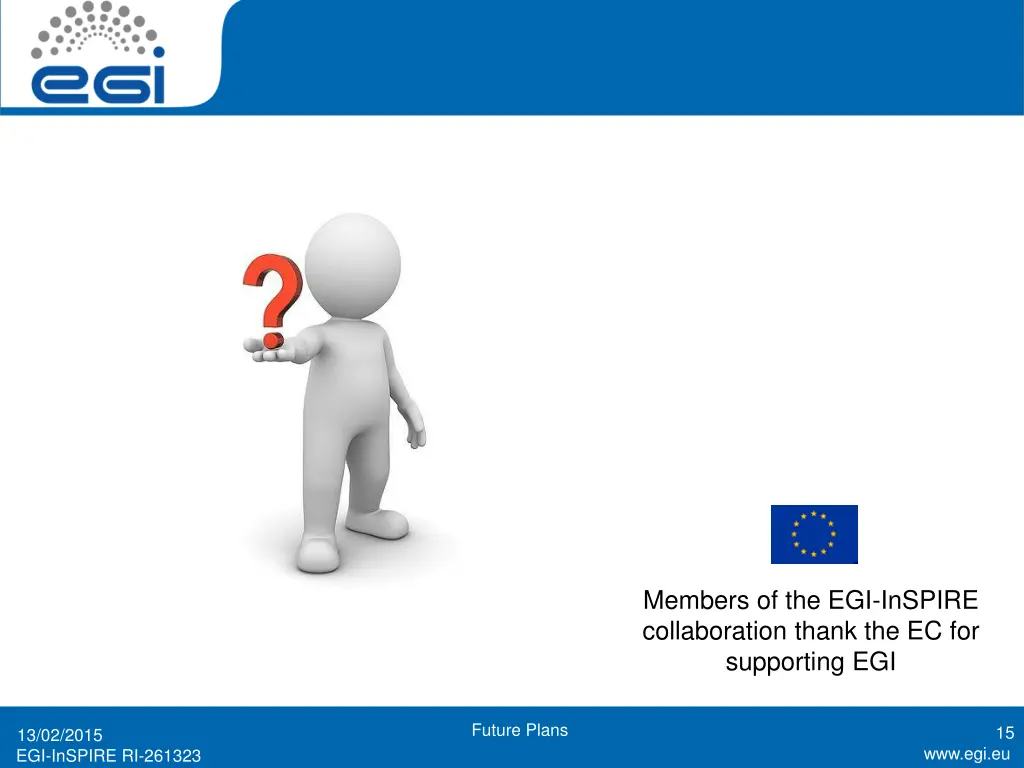 members of the egi inspire collaboration thank