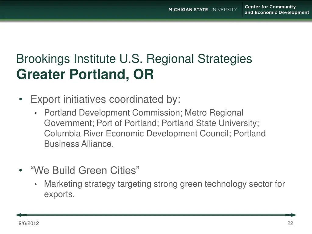 brookings institute u s regional strategies 2
