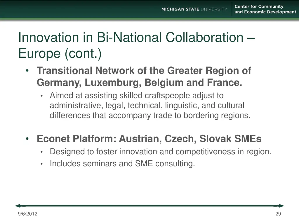 innovation in bi national collaboration europe 1